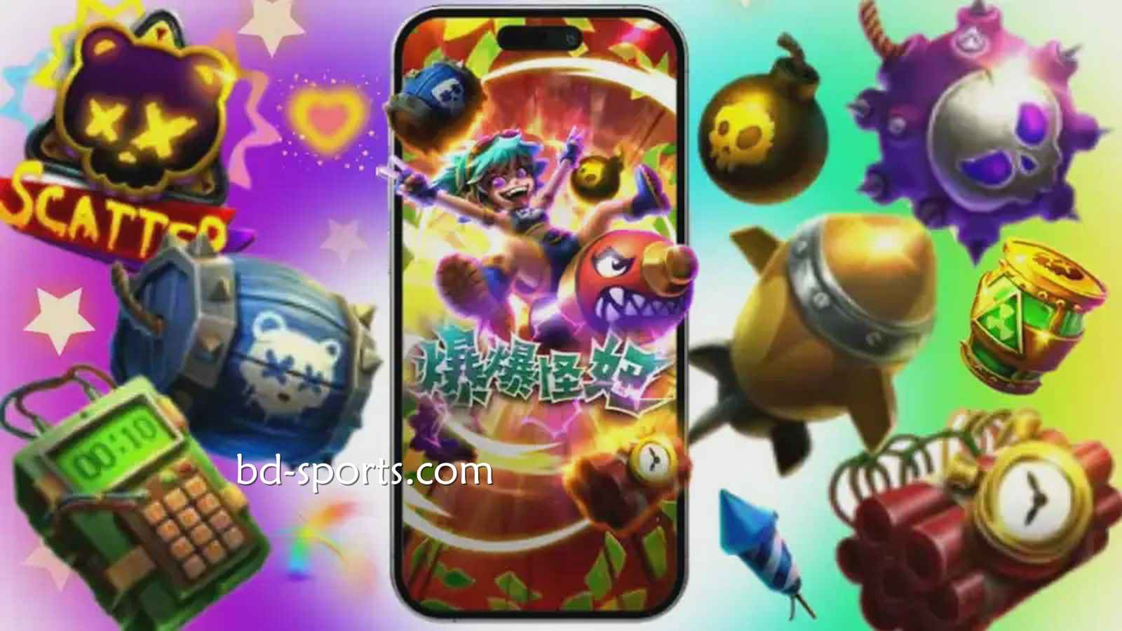《爆爆怪妞》老虎机奖金最高达51000倍，马博玩家一定得玩！！！